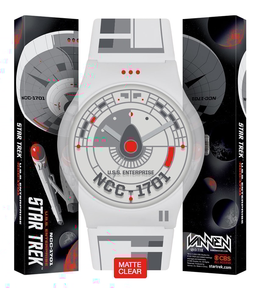 Star Trek U.S.S. Enterprise Clear Watch