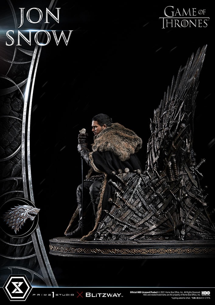 Game of Thrones Jon Snow Statues - Prototype Shown View 6