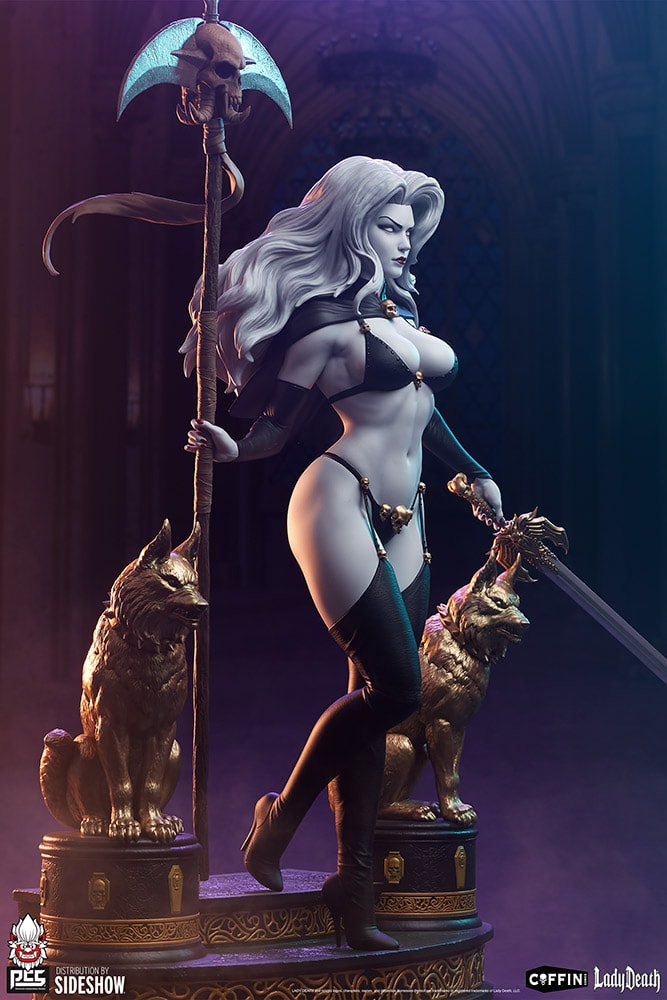 Lady Death Lady Death 1:3 Scale Statue - Prototype Shown View 6