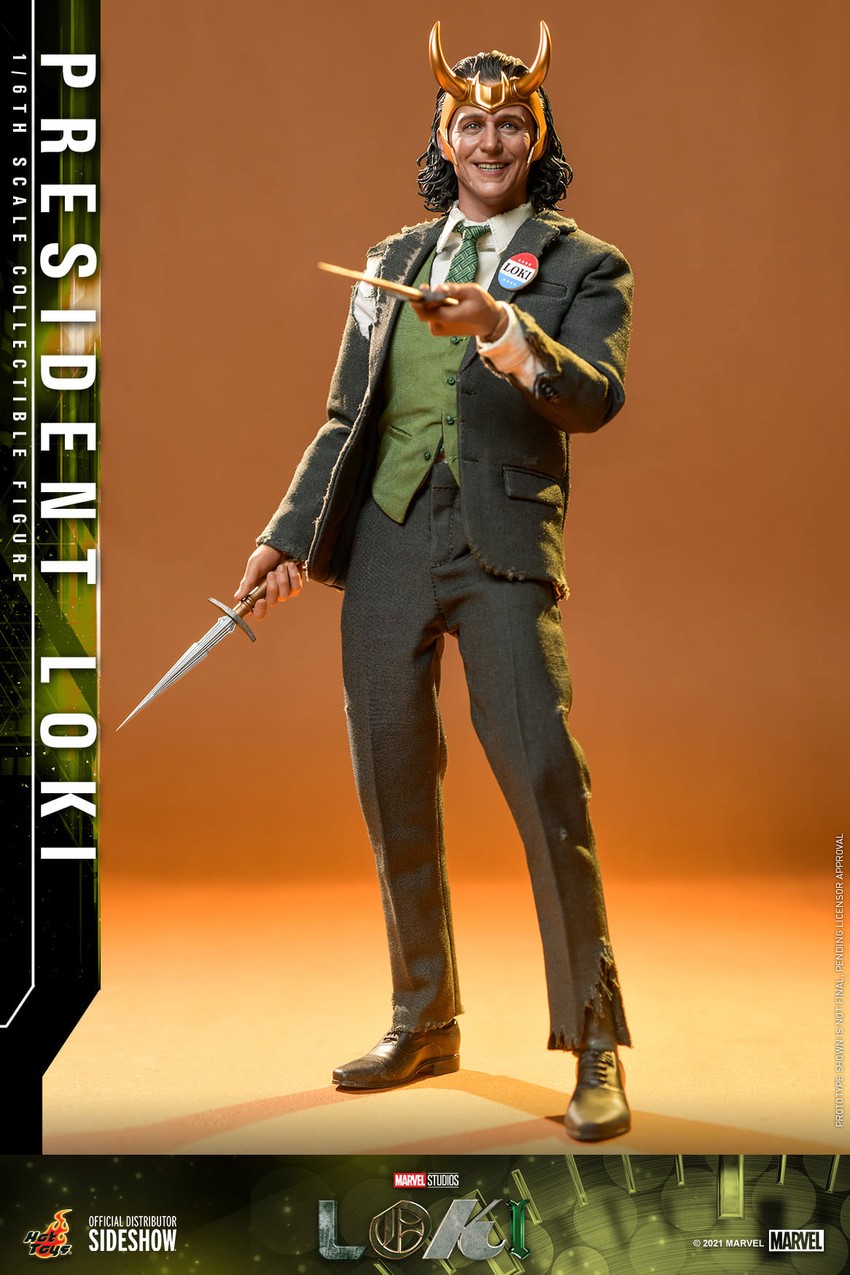President Loki Sixth Scale Collectible Figure by Hot Toys