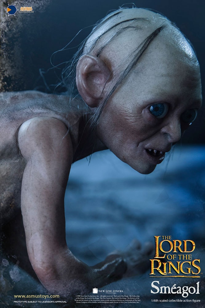 The Lord of the Rings Sméagol Sixth Scale Figure - Prototype Shown View 6