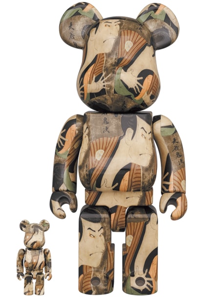 Be@rbrick Toshusai Sharaku 100% and 400% Set- Prototype Shown