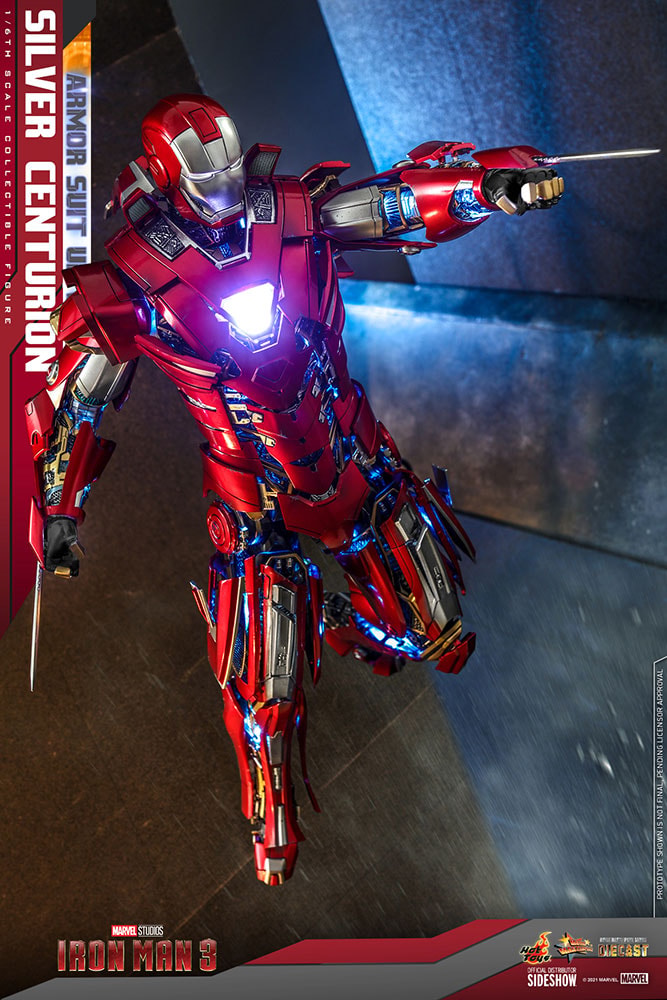 Marvel Silver Centurion (Armor Suit Up Version) Sixth Scale Figure - Prototype Shown View 5
