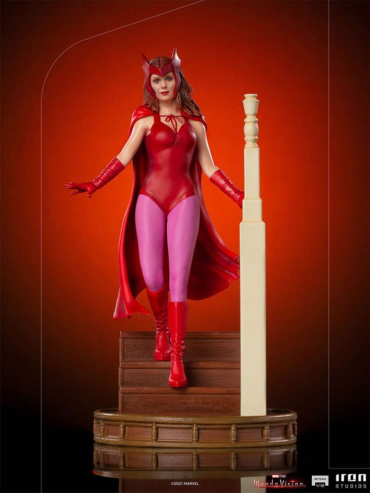 Marvel Wanda Halloween Version 1:10 Scale Statue - Prototype Shown View 2