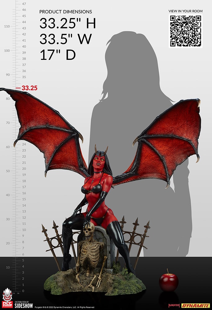 Dynamite Purgatori 1:3 Scale Statue - Prototype Shown View 5
