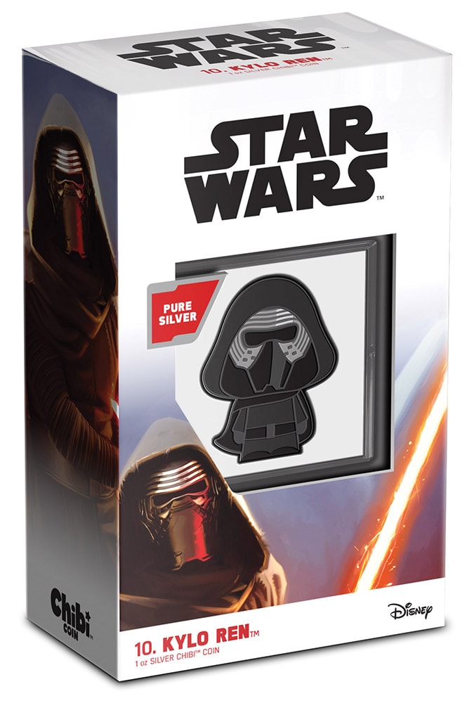 Kylo Ren 1oz Silver Coin- Prototype Shown