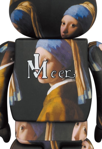 Be@rbrick Johannes Vermeer (Girl with a Pearl Earring) 100% and 400% set- Prototype Shown