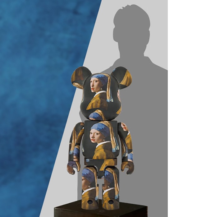 Be@rbrick Johannes Vermeer (Girl with a Pearl Earring) 1000%- Prototype Shown View 2