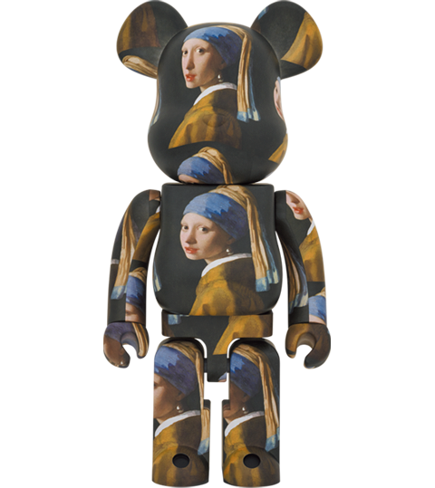 Be@rbrick Johannes Vermeer (Girl with a Pearl Earring) 1000%- Prototype Shown View 4