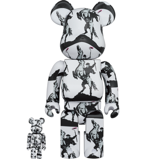 Be@rbrick Highwayman 100％ and 400％ Set- Prototype Shown
