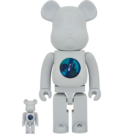 Be@rbrick PiL Chrome Version 100% and 400% set by Medicom