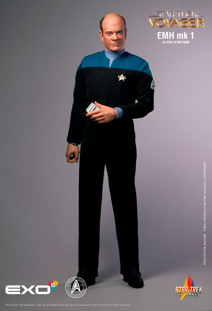 Star Trek The Doctor (Emergency Medical Hologram) Sixth Scale Figure - Prototype Shown View 6