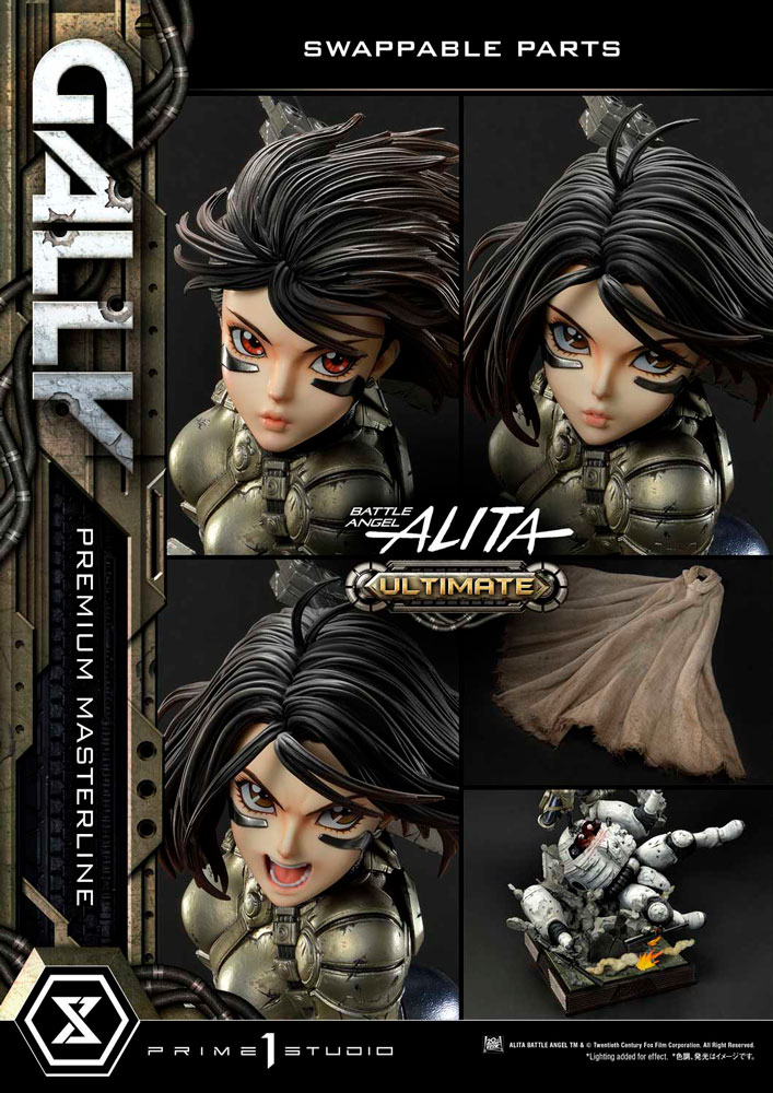 Alita: Battle Angel Alita “Gally” (Ultimate Version) Statues - Prototype Shown View 6