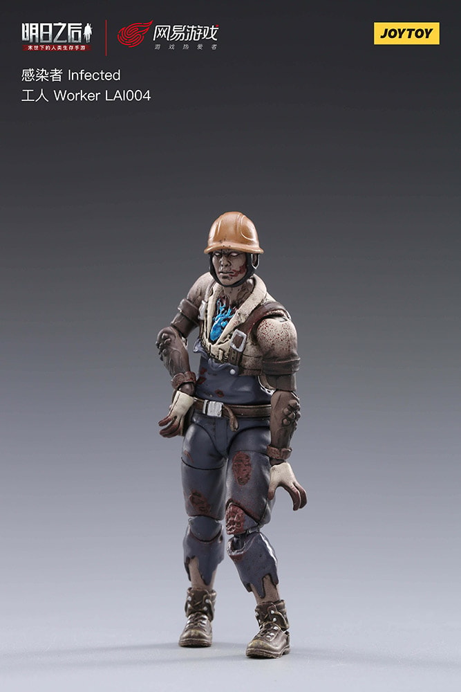 LifeAfter Infected Worker Action Figure - Prototype Shown View 6