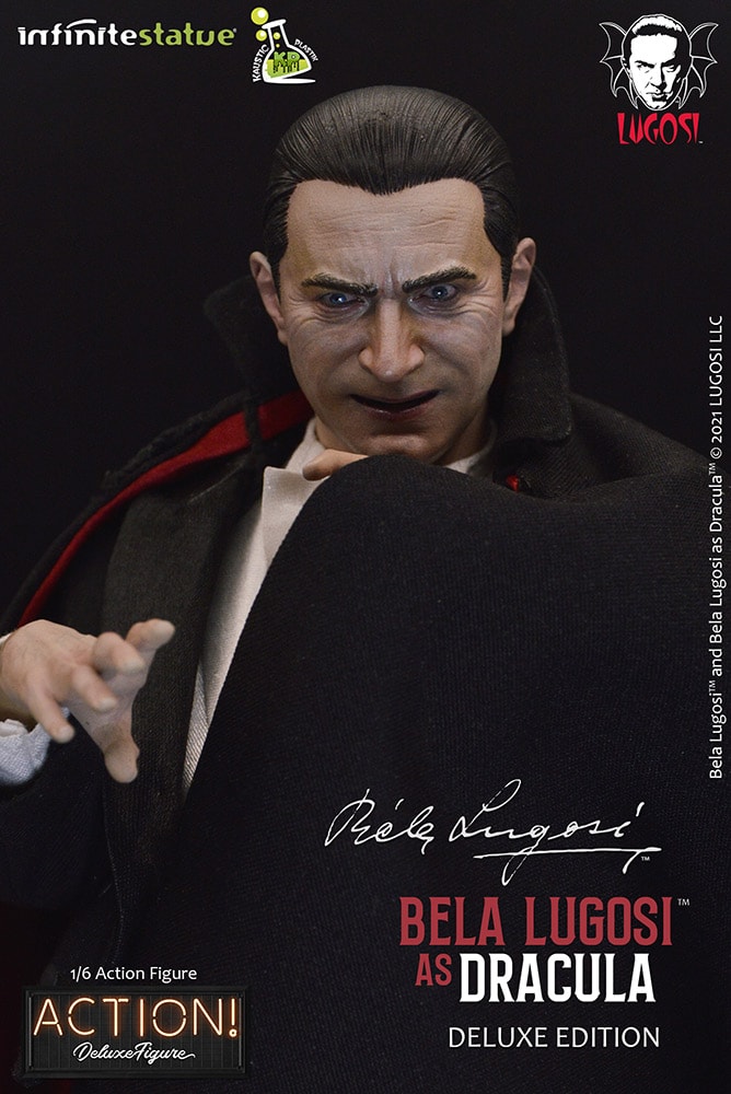 Dracula Bela Lugosi as Dracula (Deluxe) Sixth Scale Figure - Prototype Shown View 6