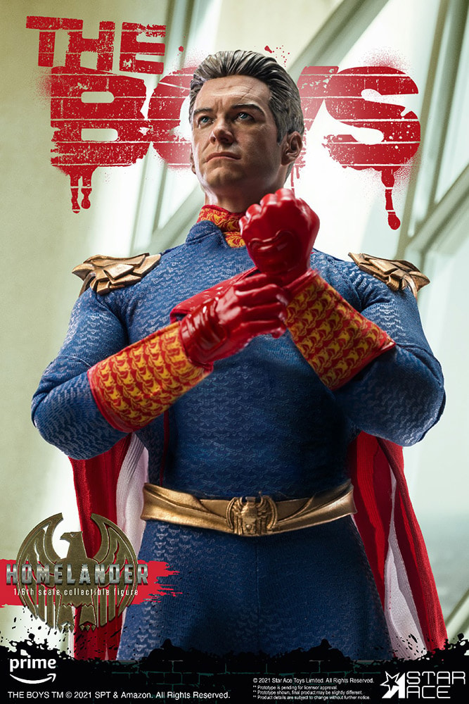 The Boys Homelander (Deluxe Version) Sixth Scale Figure - Prototype Shown View 6