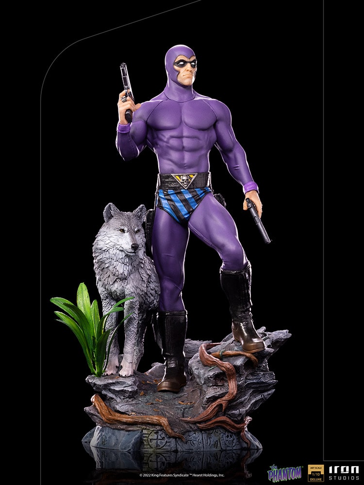 Defenders of the Earth The Phantom Deluxe 1:10 Scale Statue - Prototype Shown View 6