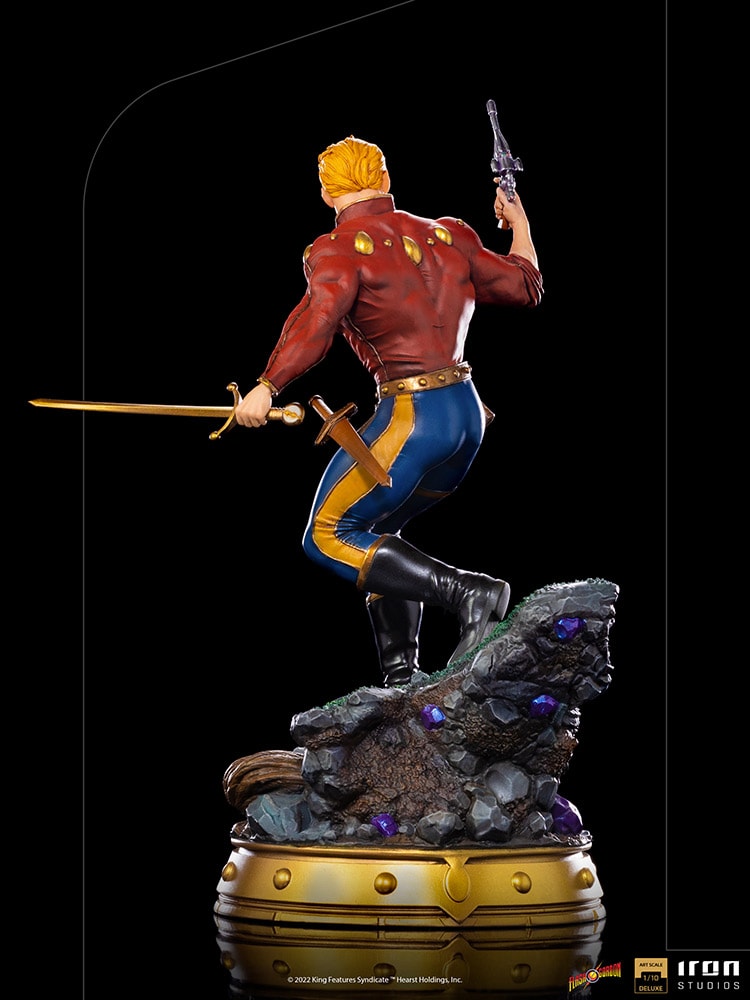 Defenders of the Earth Flash Gordon Deluxe 1:10 Scale Statue - Prototype Shown View 3