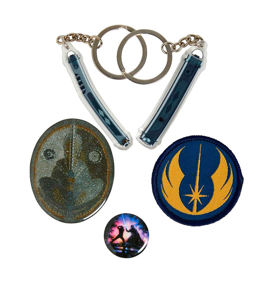 Star Wars: Jedi Artifacts: Treasures From a Galaxy Far, Far Away hardcover book and kit- Prototype Shown