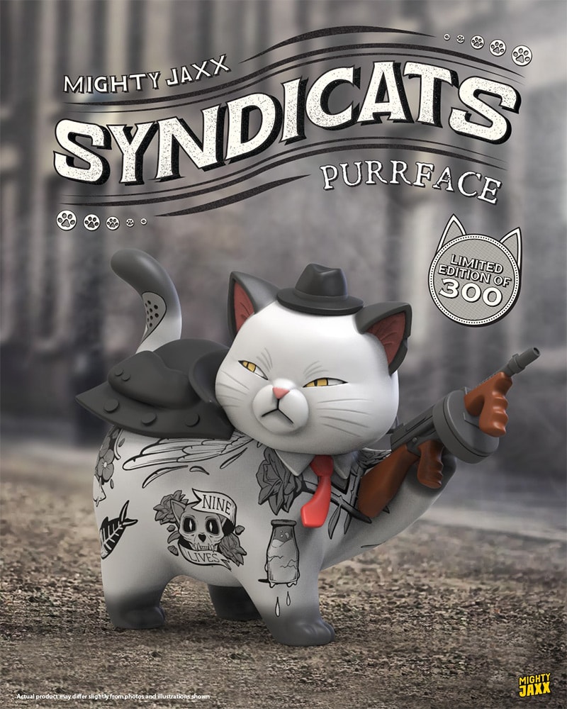 SyndiCats Purrface- Prototype Shown View 1