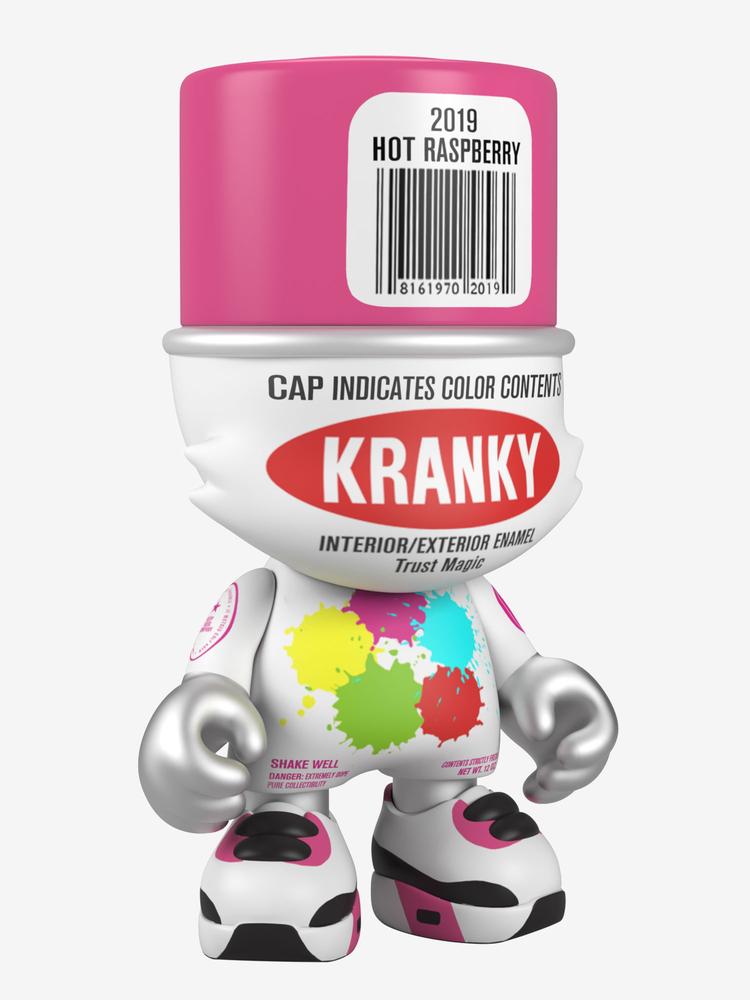 UberKranky Hot Raspberry UberKranky Designer Collectible Toy - Prototype Shown View 6