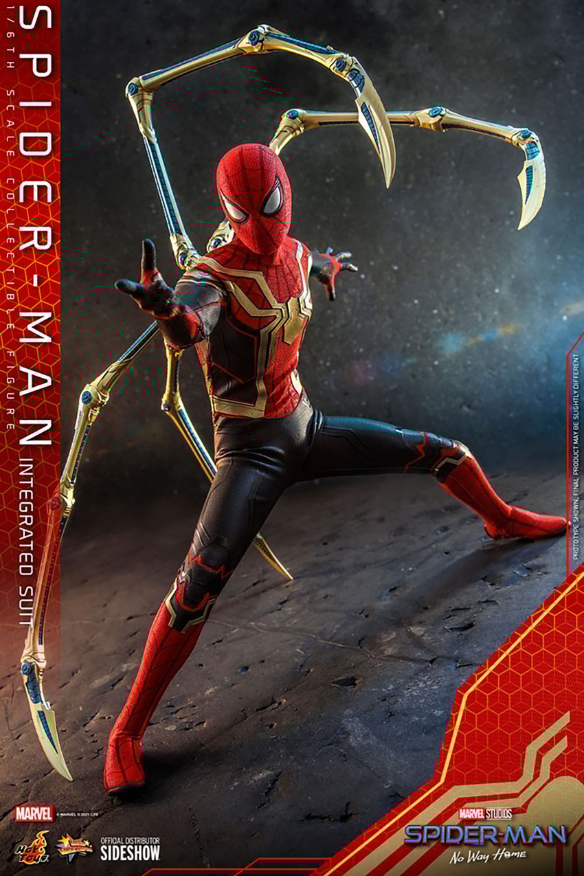 Spider-Man (Integrated Suit) Sixth Scale Collectible Figure by Hot
