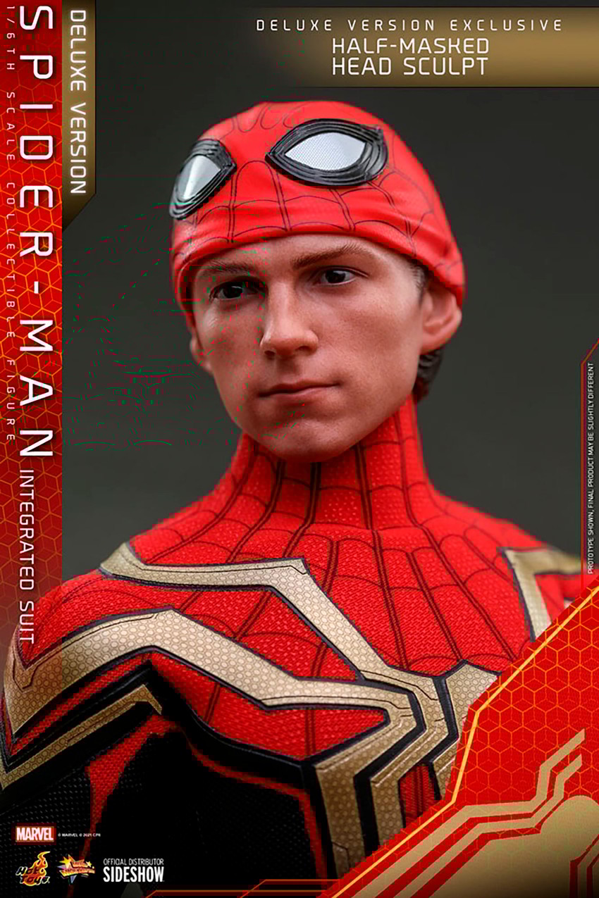 Spider-Man (Integrated Suit) Deluxe Version Sixth Scale