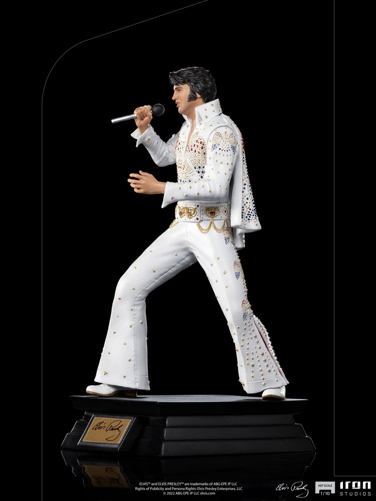 Elvis Presley 1973 1:10 Art Scale Statue by Iron Studios
