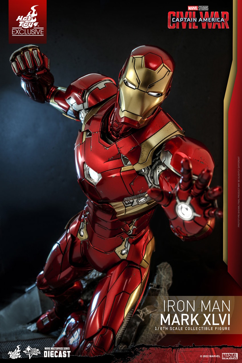 Iron Man Mark XLVI Sixth Scale Figure by Hot Toys | Sideshow