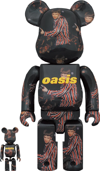 Be@rbrick Oasis Knebworth 1996 (Noel Gallagher) 100% & 400%- Prototype Shown