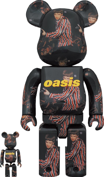 Bearbrick x Oasis Knebworth 1996 (Noel Gallagher) Featuring Noel