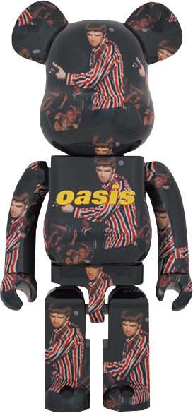 MEDICOM TOY BE@RBRICK OASIS KNEBWORTH 1996 Noel Gallagher 1000％ BEARBRICK