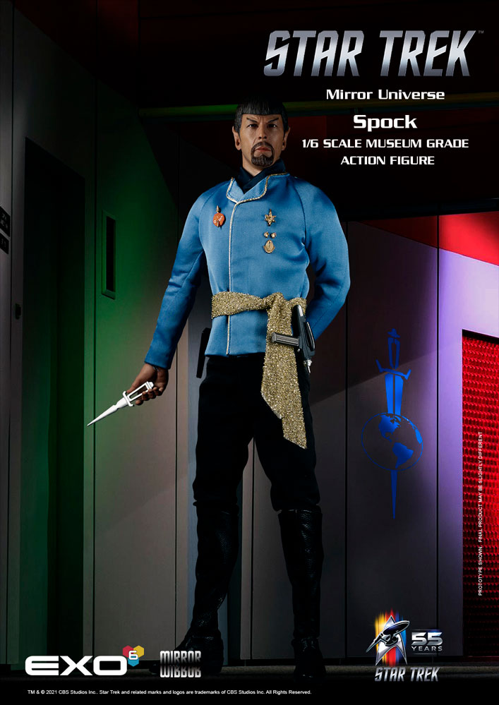 Mirror Universe Spock- Prototype Shown