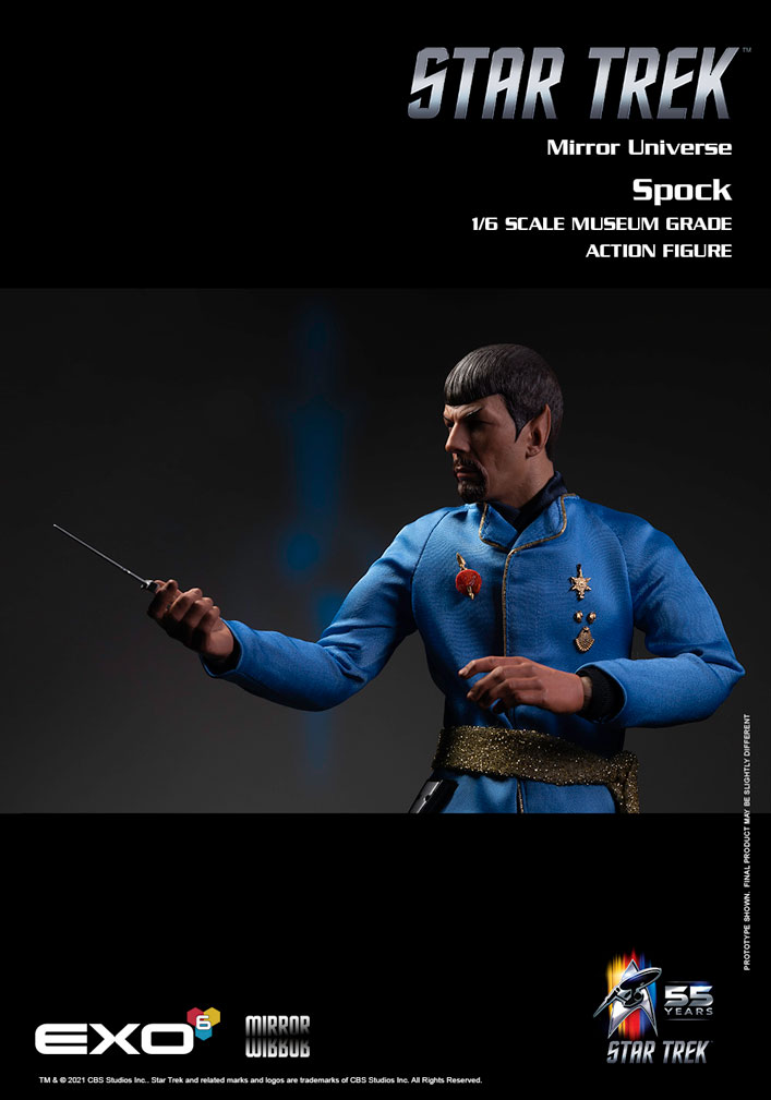 Mirror Universe Spock- Prototype Shown