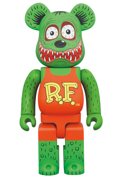 Be@rbrick Rat Fink 100％ and 400％ Set- Prototype Shown View 3