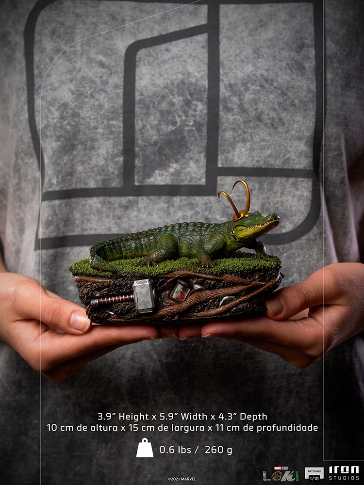 Marvel Alligator Loki 1:10 Scale Statue - Prototype Shown View 5