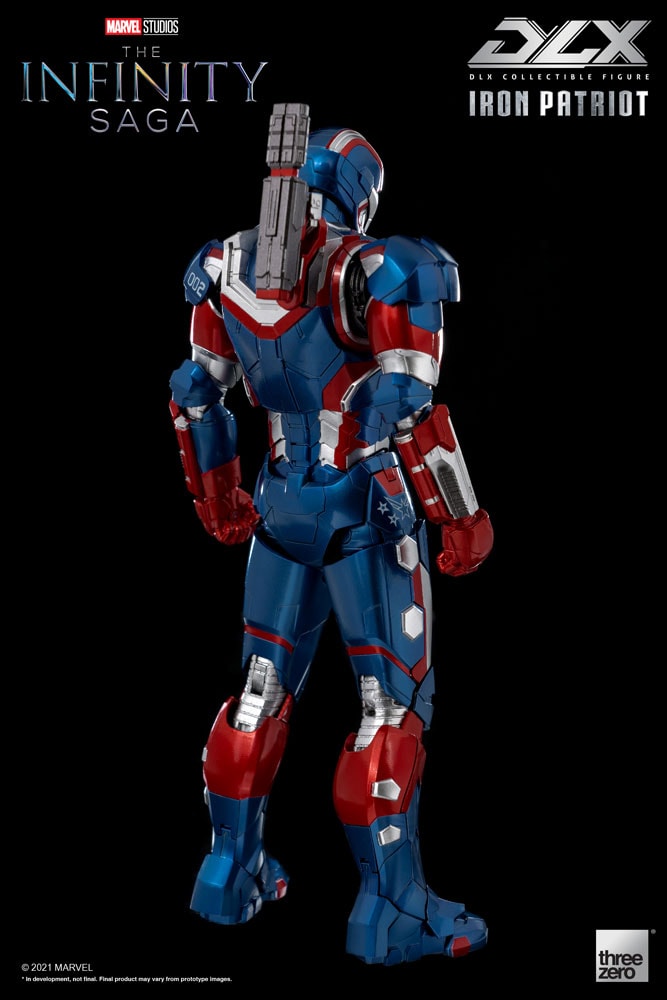 Marvel Iron Patriot Collectible Figure - Prototype Shown View 2