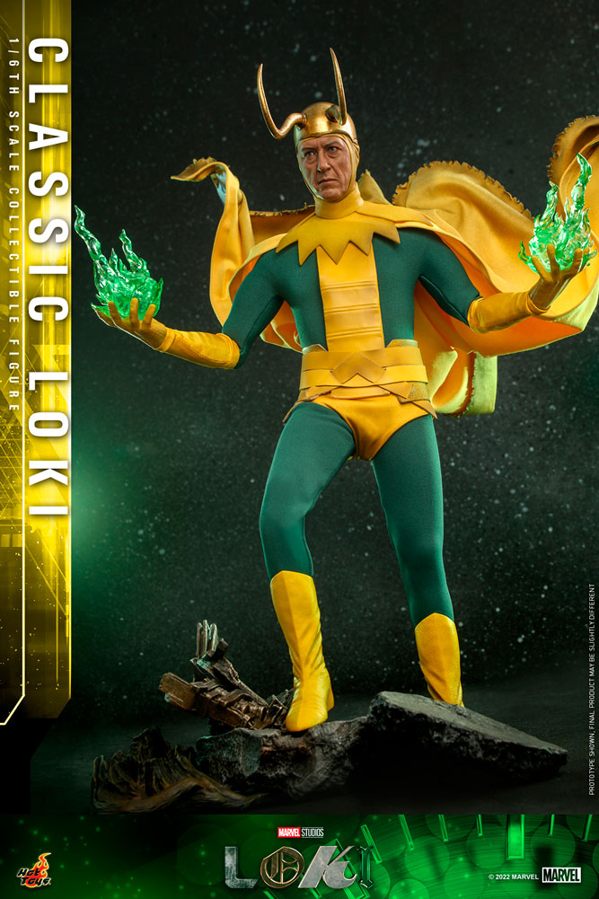 Marvel Classic Loki Sixth Scale Figure - Prototype Shown View 2