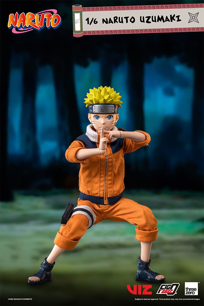 Naruto Naruto Uzumaki Sixth Scale Figure - Prototype Shown View 2