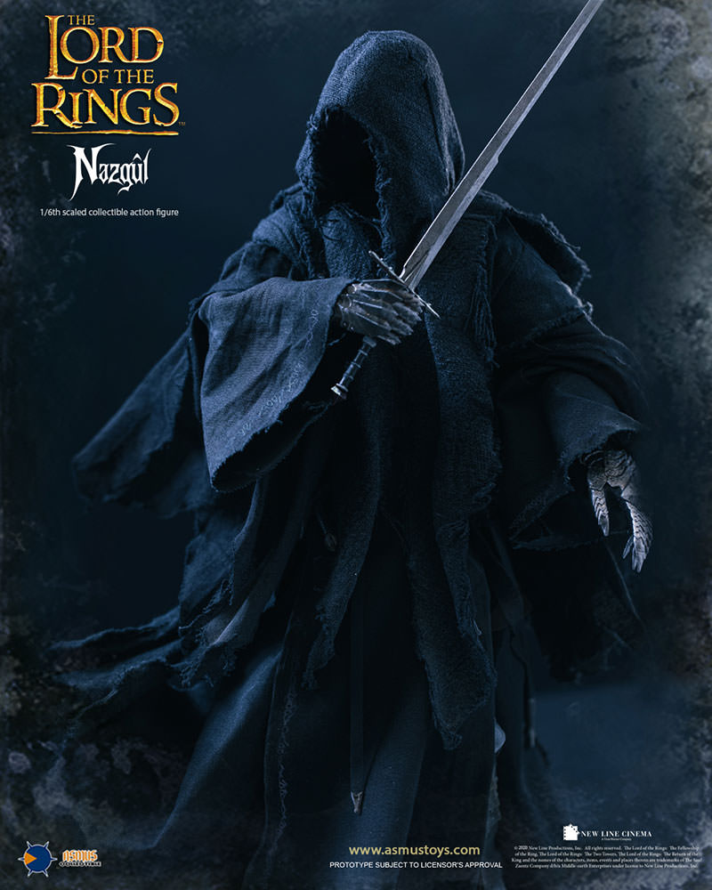 The Lord of the Rings Nazgûl Sixth Scale Figure - Prototype Shown View 6