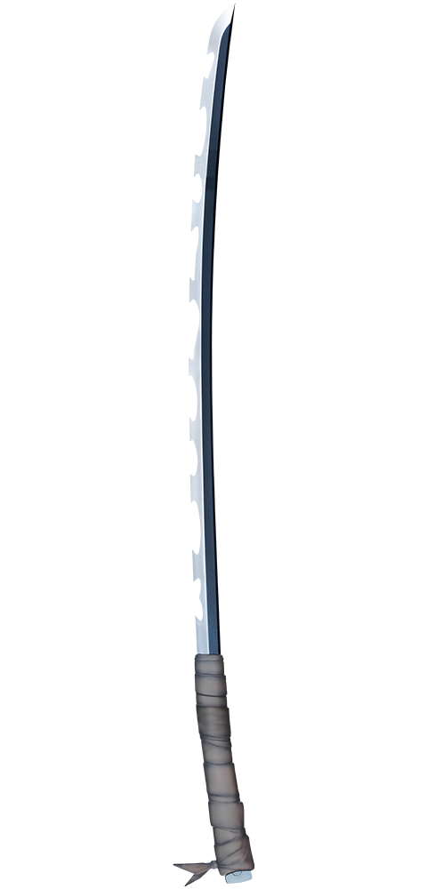 Nichirin Sword (Inosuke Hashibira)- Prototype Shown