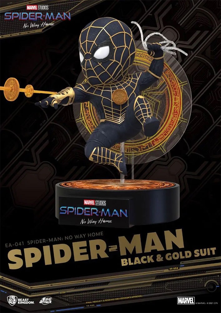Spider-Man (Black & Gold Suit)- Prototype Shown View 5