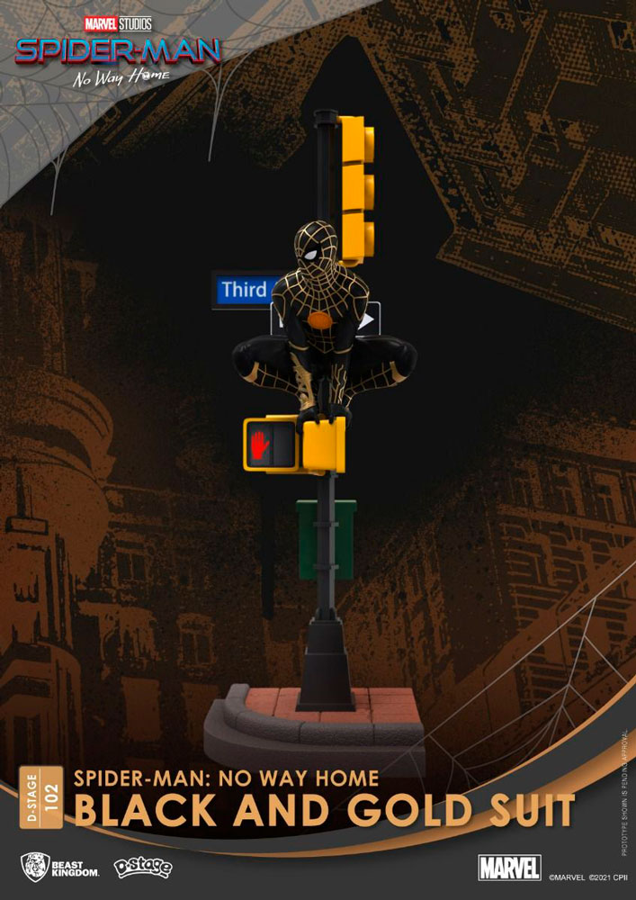 Spider-Man (Black & Gold Suit) D-Stage- Prototype Shown
