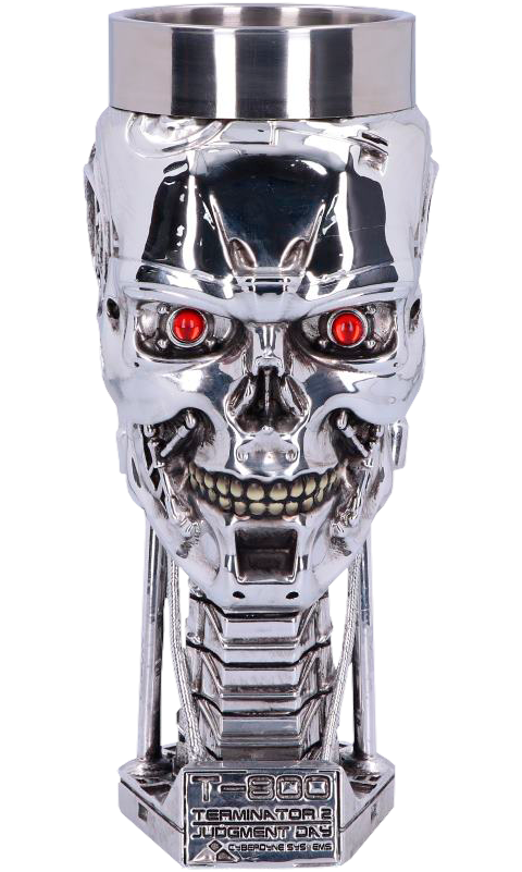 Terminator 2 Head Goblet- Prototype Shown View 5
