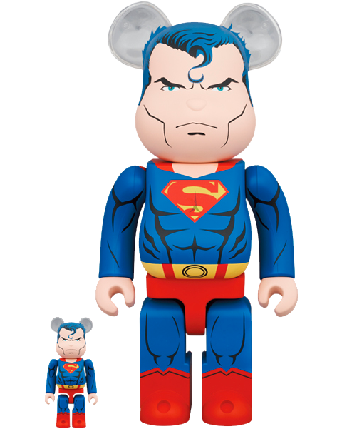 Be@rbrick Superman (Batman HUSH Version) 100％ and 400％ Set- Prototype Shown View 5