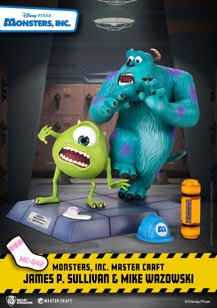 James P. Sullivan and Mike Wazowski- Prototype Shown View 5