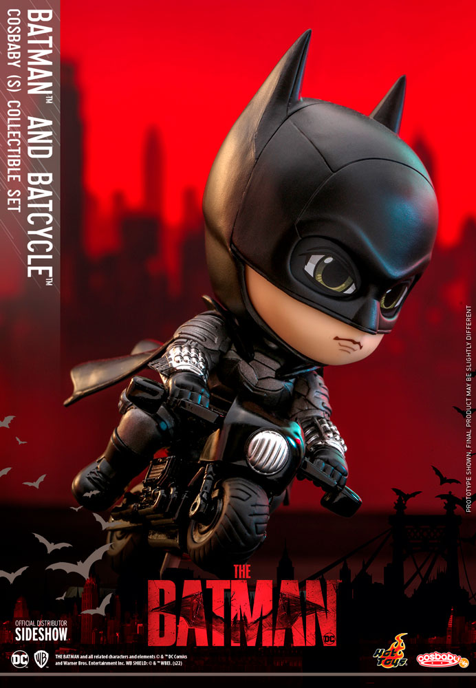 Batman and Batcycle- Prototype Shown View 3