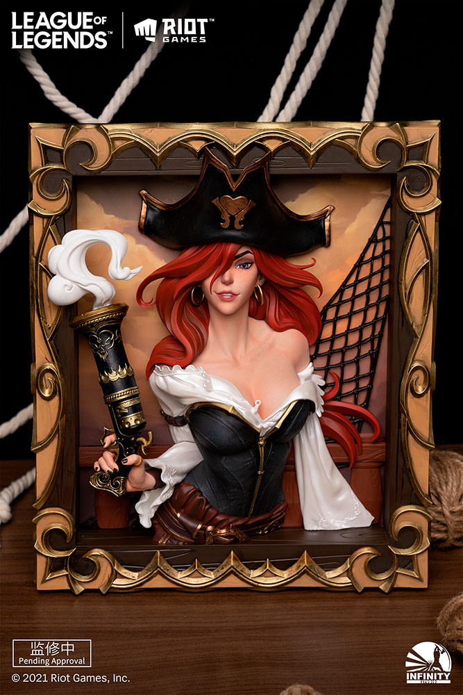 Miss Fortune the Bounty Hunter 3D Photo Frame- Prototype Shown
