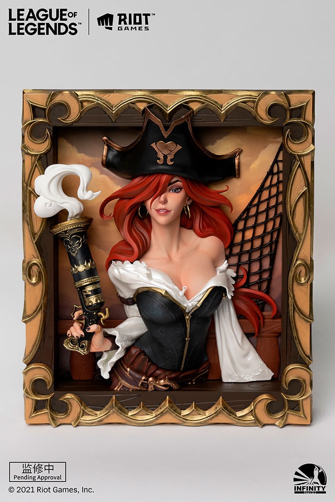 Miss Fortune the Bounty Hunter 3D Photo Frame- Prototype Shown