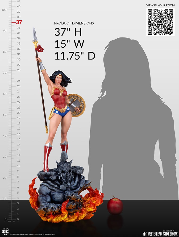 DC Comics Wonder Woman Quarter Scale Maquette - Prototype Shown View 5